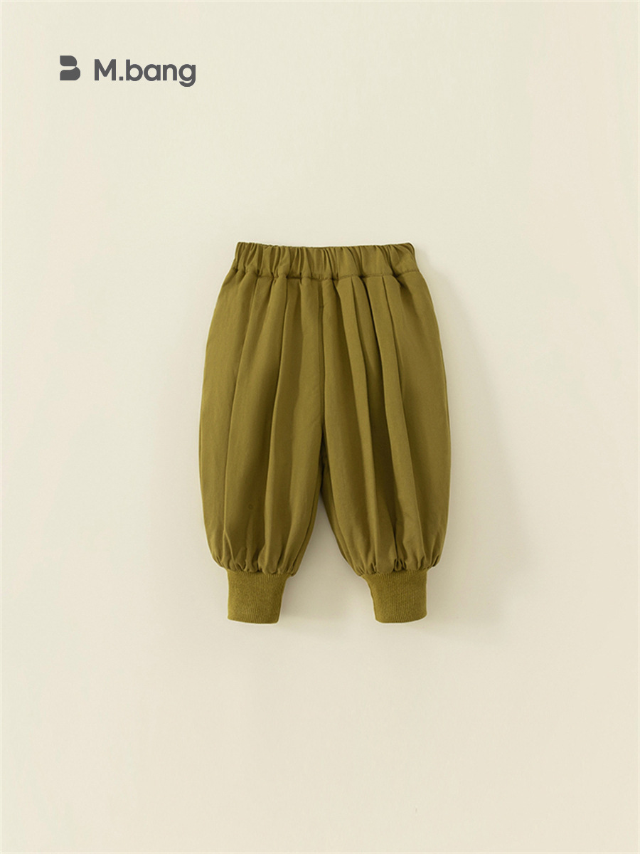 Pantalones Bombachos Térmicos para Niños de Algodón, Estilo abombado, para Invierno
