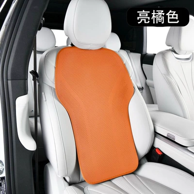 Seat cushion, seat cover — Integrated Leg Rest Travel Artifact - single-backrest-bright-orange