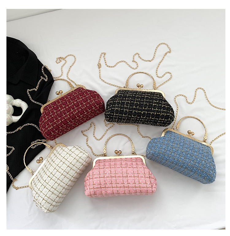 Fashion Chain Bag Autumn New Trend Simple Shoulder Bag Shell Bag Casual Crossbody Bag Women's Bag_voghion.com