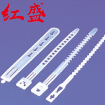 WCT-165BK黑色红盛塑料-电源线结束带 100根/包