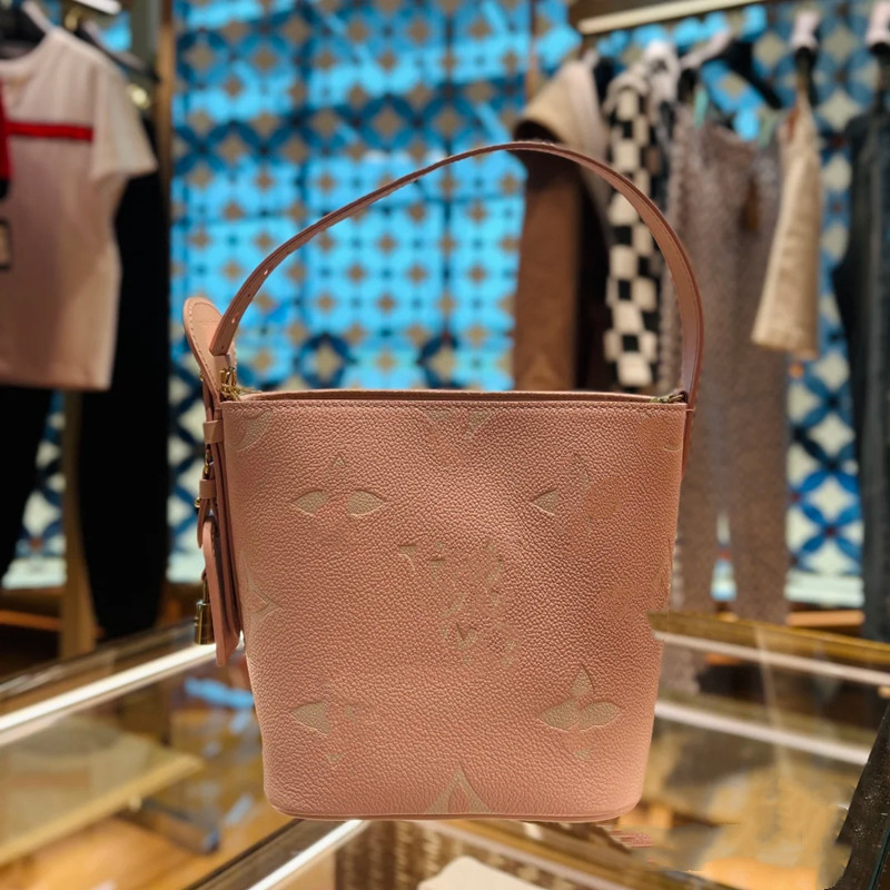 2025 New Arrival Luxury Bucket Bag With Bow Knot Retro Handbag White Tricolor Women's Casual Versatile Shoulder Crossbody Bag - Thumbnail 5