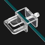 鱼缸盖板防跳网盖子隔离板塑料亚克力网格板上盖顶盖托架卡扣配件