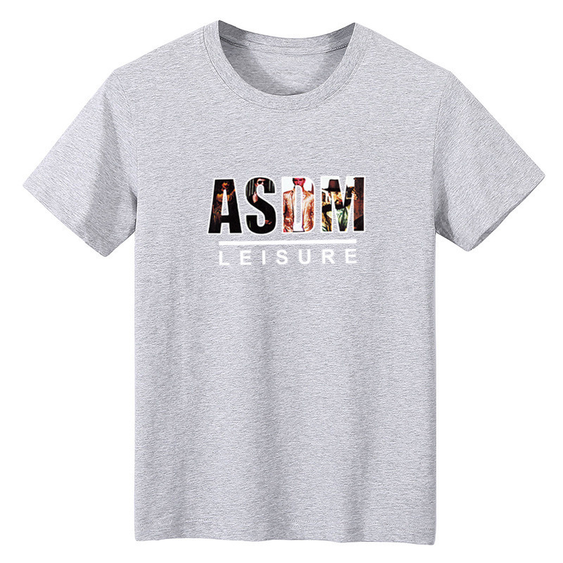 Camisa de manga corta de los hombres de verano nueva moda Moda impresión coreana delgada oferta de comercio exterior en stock al por mayor camisa de fondo