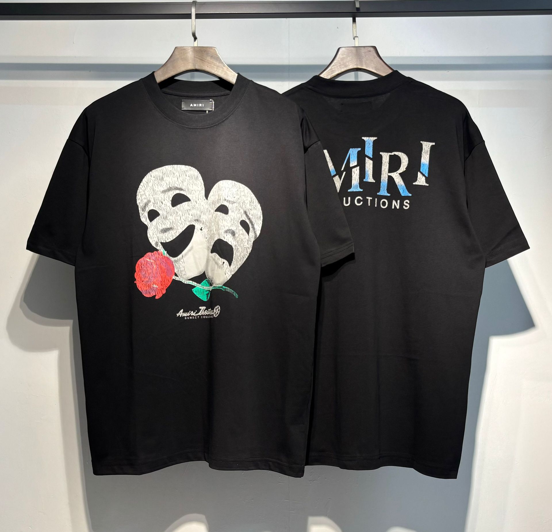 Verano nueva camiseta de manga corta impresa de letras suelta marca de moda hombre camiseta casual de media manga mujer