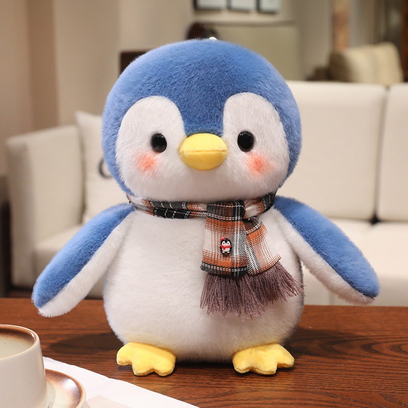 Pingüino de Navidad se transforma en chaqueta de flores del noreste, sombrero de copo de nieve, pingüino pequeño, regalos para chicas en Nochebuena