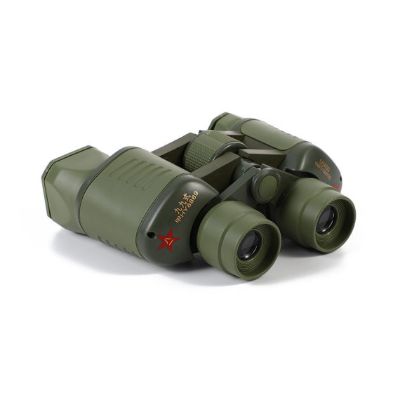Wholesale 99 type telescope high-power high-definition binocular 50x 50 low-light night vision army green Nine-Nine type spectacle Outdoor