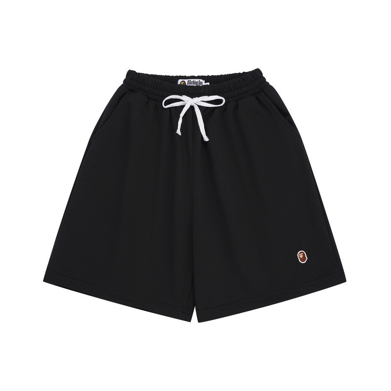 Japanese Style Trendy Brand BAPE Embroidered Small Standard Shorts Summer Youth Men's Casual plus size Simple Beach Pants for Women