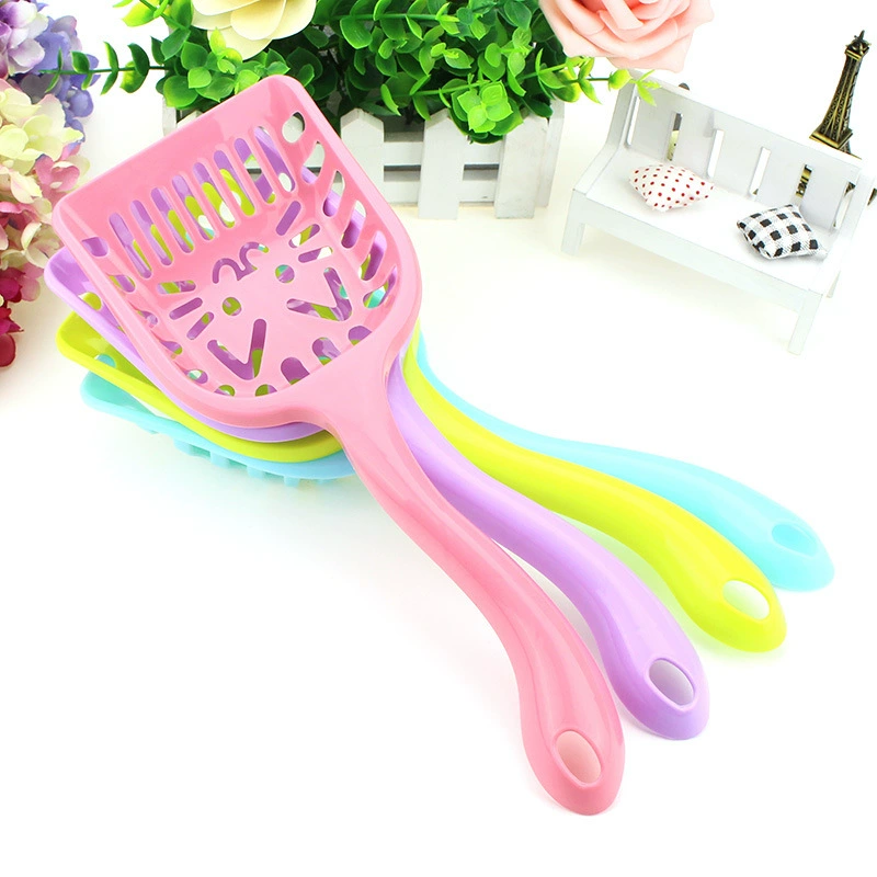 Лопатка для кошачьего туалета, лопатка для уборки за кошками в форме кошачьей мордочки, большая сетчатая лопатка, пластиковая лопатка для уборки за кошками, принадлежности для кошек, специальная лопатка для уборки за кошками.