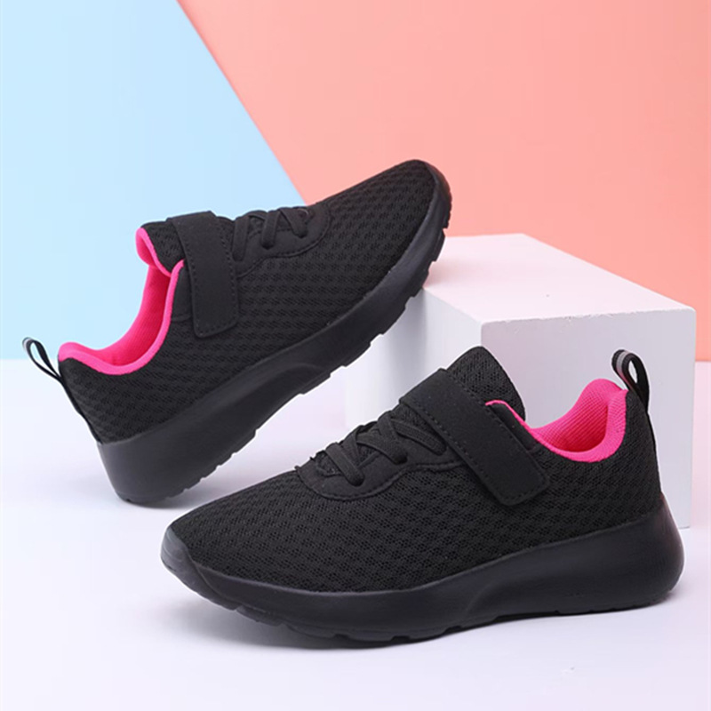 Zapatillas de Running Malla Doble para Niños de Malla y MD Transpirables Ligeras y con Amortiguación image 13