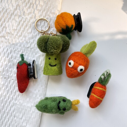 Entrance door wall decoration fruit hook wall hanging wall coat hook children's creative factory live broadcast BH240