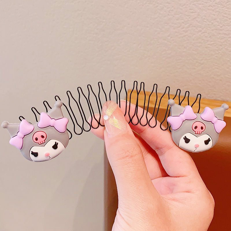 Peine para el cabello de dibujos animados para niñas pequeñas, herramienta para peinar el cabello, versión TikTok, peine Sanrio, accesorio para el cabello. image 11