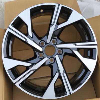 Suitable for 18inch Geely Boyue L Galaxy L7 wheel rims, 2024 and 2025 models of Boyue L, Galaxy L7, L6 aluminum alloy wheel rims (Hub) - glossy-black-car-surface-18inch