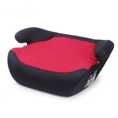 Car child safety seat for 3-12 Years Old, Portable - red-and-black-auxiliary-belt