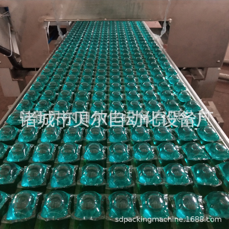 大型滚筒式洗衣凝珠设备 高速洗衣凝珠机器 每分钟630颗