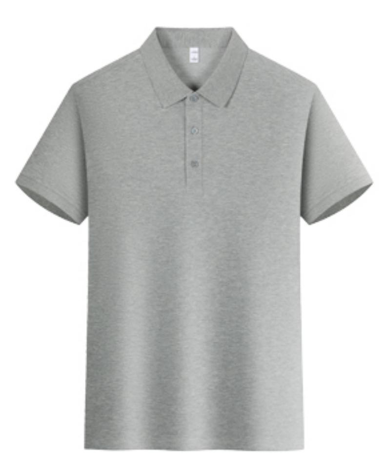 Camiseta Polo de Manga Corta con Tecnología Antibacterial de Seda Helada para Verano 2026, Color Sólido, Venta al Por Mayor