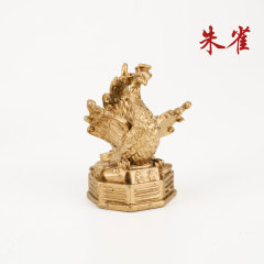 Factory wholesale copper Four Holy Beasts statue spiritual beast statue Qinglong Baihu Zhuque Xuanwu copper square beast