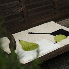 Ins風植毛じゅうたんの客間ソファーは耐摩耗性があり、滑り止め毛布の家庭用寝室は冷たいベッドの上の毛布を厚くしている