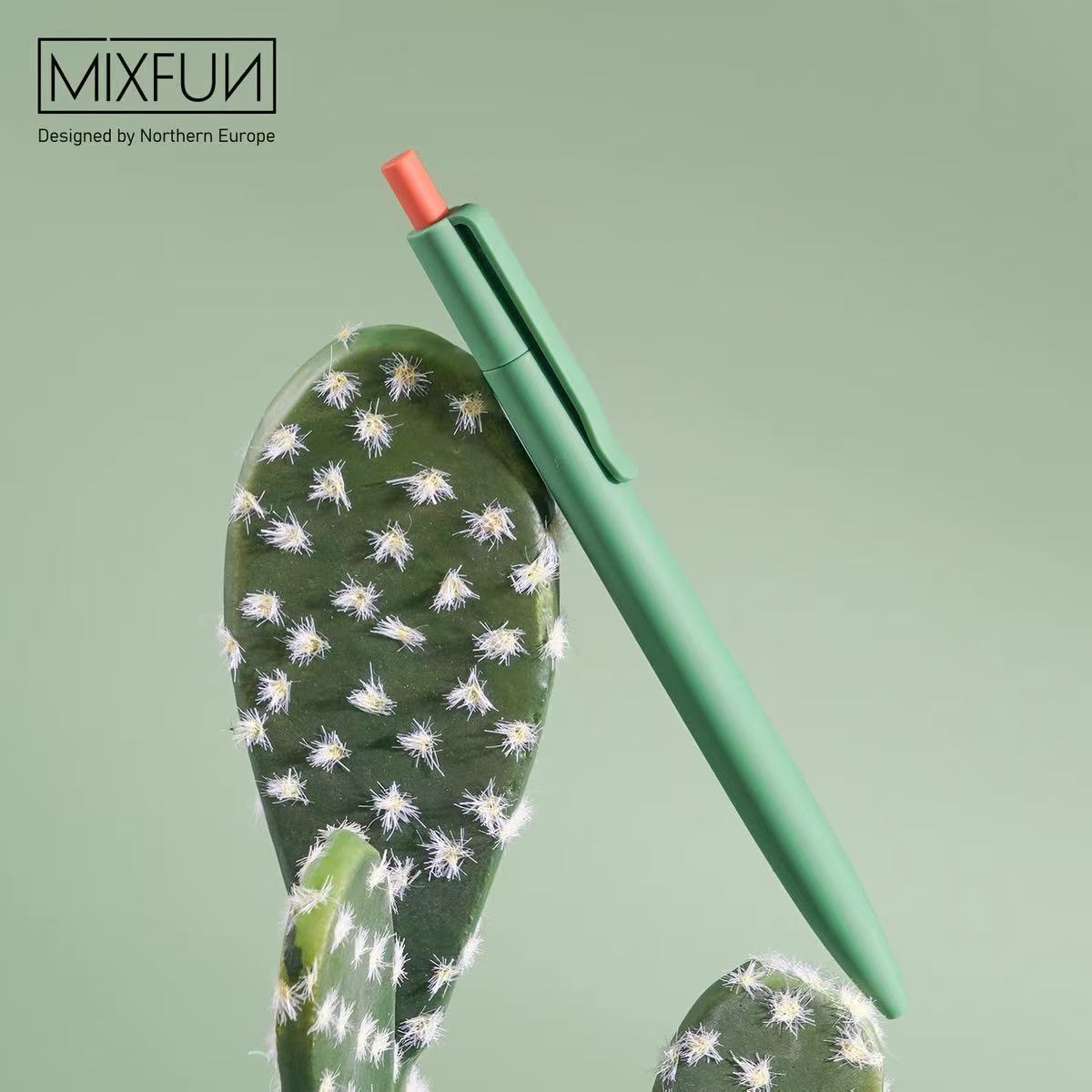 Sifang original GAK - 16 aurora nórdica lápiz neutro negro macarón doble bala bala cepillo de firma de oficina