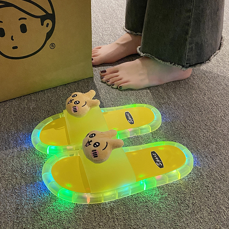 노란색 [노란색 지이카와] 발광 신발