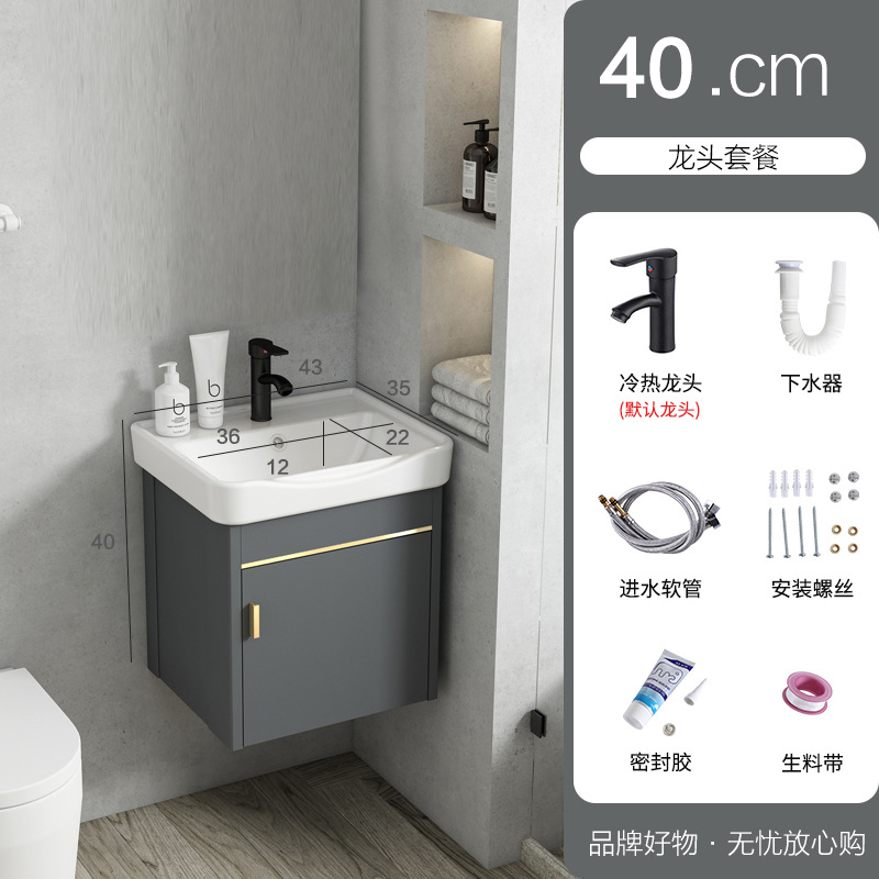 40 gabinete principal + lavabo + grifo