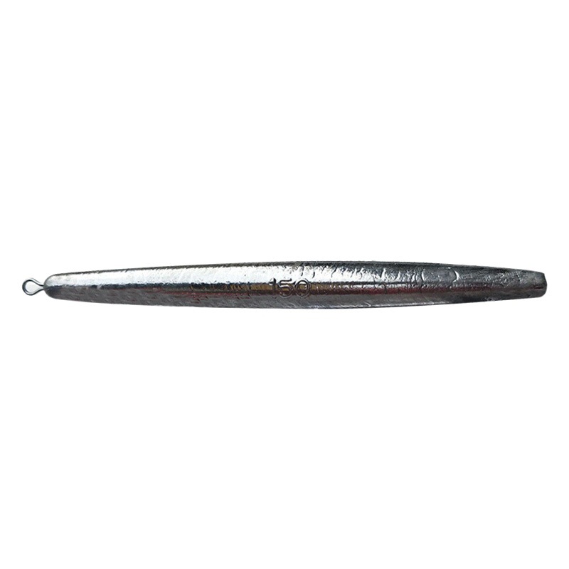 Anchor fish lead pendant long strip with ring lead pendant cylindrical pencil anti-hanging bottom lead pendant fishing pendant fishing gear Accessories Wholesale