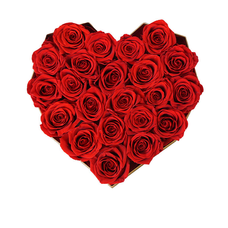 Yunnan Yongsheng Flor Diamante amor abrazo cubo flores rosa al por mayor transfronteriza Amazon productos florales