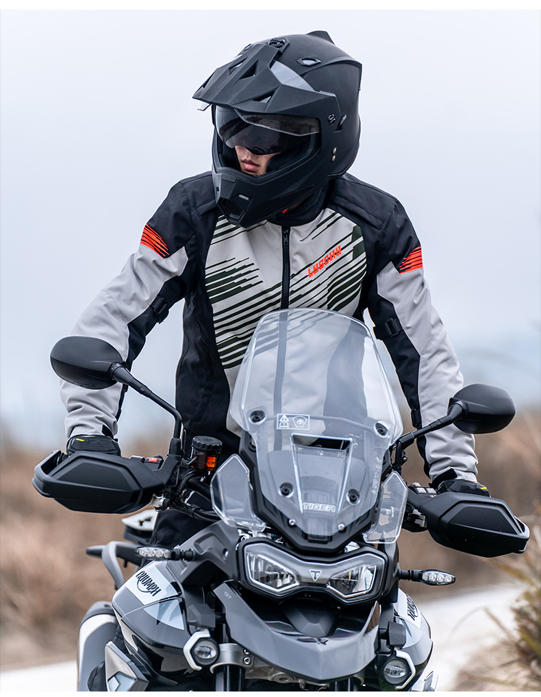 Motorcycle Riding Jacket Men Winter Waterproof Warm Anti-fall_voghion.com
