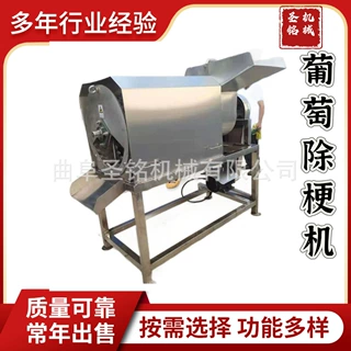 厂家定制车厘子除梗机商用葡萄去梗破碎一体机  大型水果去梗机