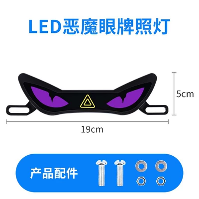 Triangle Devil Eye Motorcycle | Nömrə qabı - 07wiring-motorcycle-license-plate-light