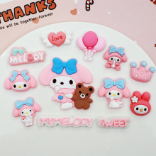 小号小美兔PVC软胶配件diy装饰贴片手机壳配饰材料ipad壳鞋子拖鞋