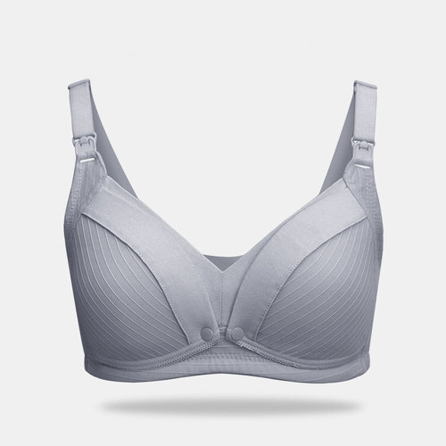 Thin Pu Maternity Underwear Pregnancy Thin Women's Cover Large Size Push-up Breastfeeding Comfortable Nursing Bra