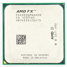 AMD FX 6300 AM3+ 3.5GHz/8MB/95W六核CPU处理器双核原包没有