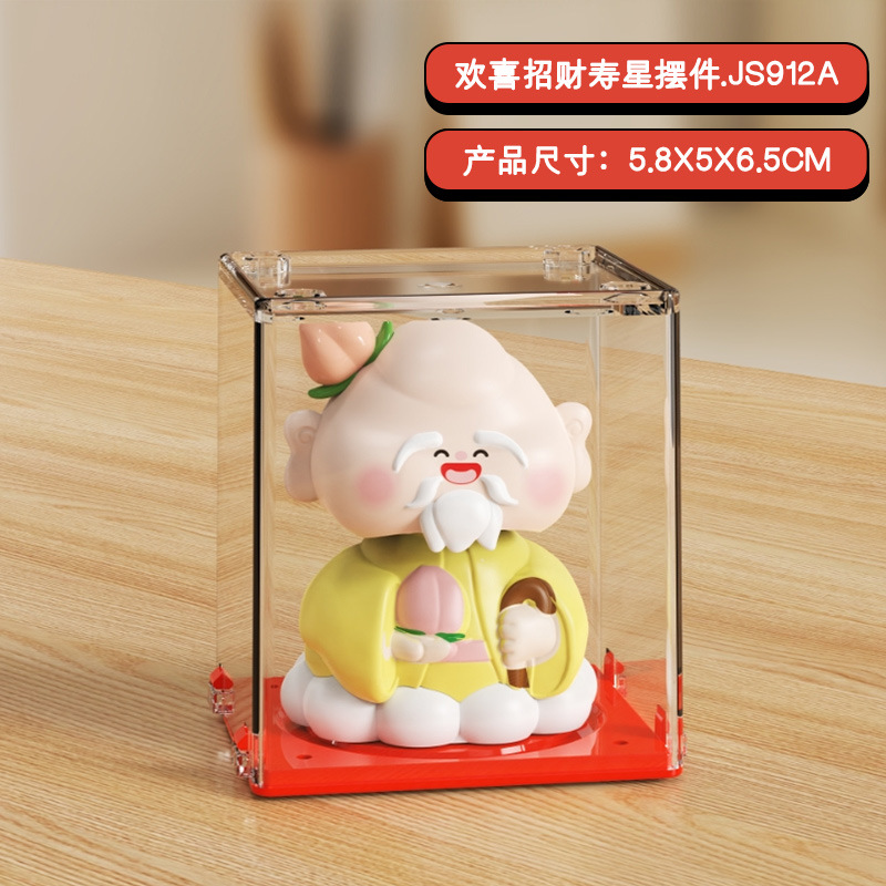 2 pulgadas energía solar mini gatos de fortuna mini mini mini oficina de escritorio suministros de automóviles decoración