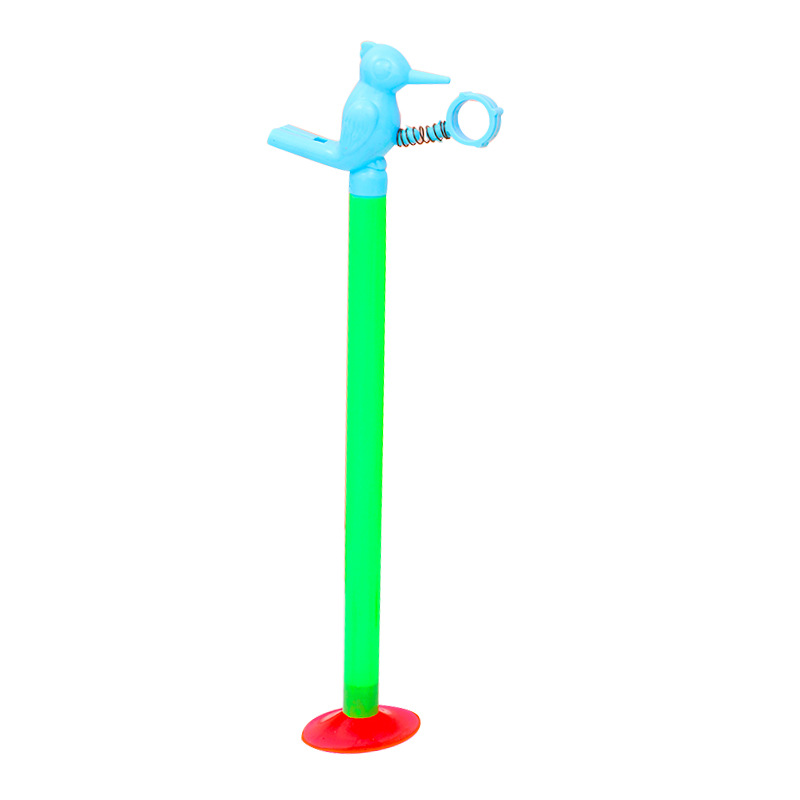 Educación temprana práctica de rompecabezas para niños lindos, pájaro carpintero escalador divertido, silbato de juguete, escultura de arena, puesto de juguete al por mayor