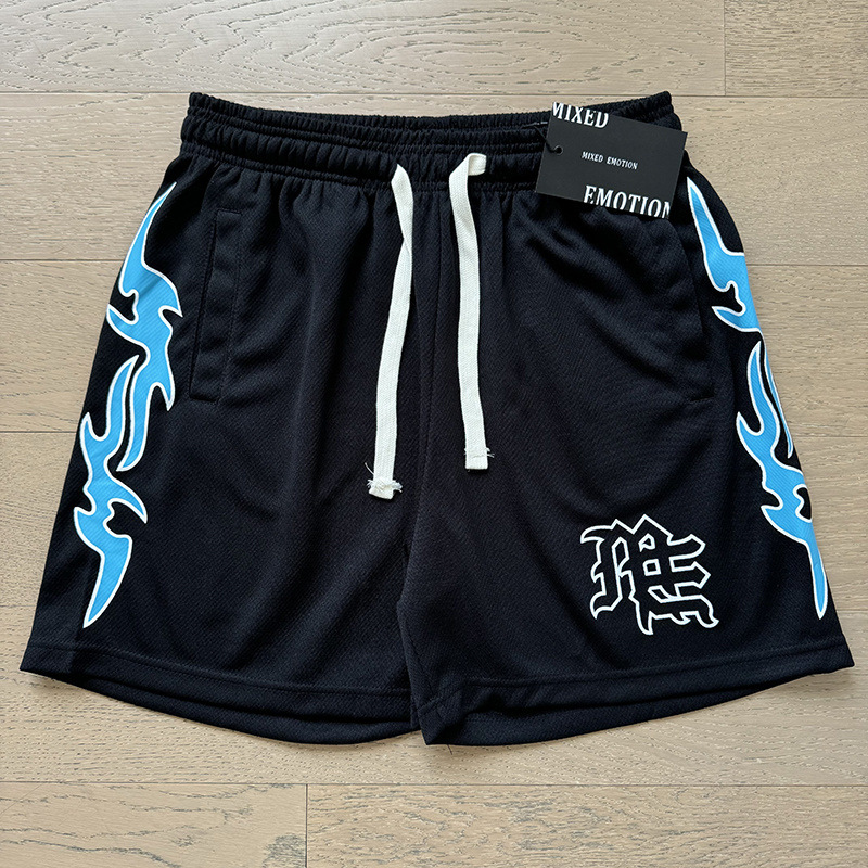 Tarjeta de marca de moda americana impresión de diamante caliente pareja de moda adolescente de verano chaqueta de manga corta camiseta