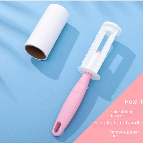 Factory Direct Sale New 10CM Pet Hair Roller Replacement Core Dehairing Tool Hair Sticking Paper Dust Absorbing Paper