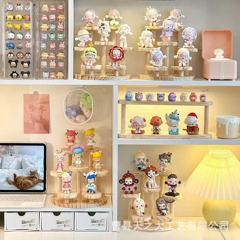 Трансграничный пузырь Матт Складочная стойка Настольный стол Многослойная слепая коробка Кукла Кукла Кукла Модель Витрина