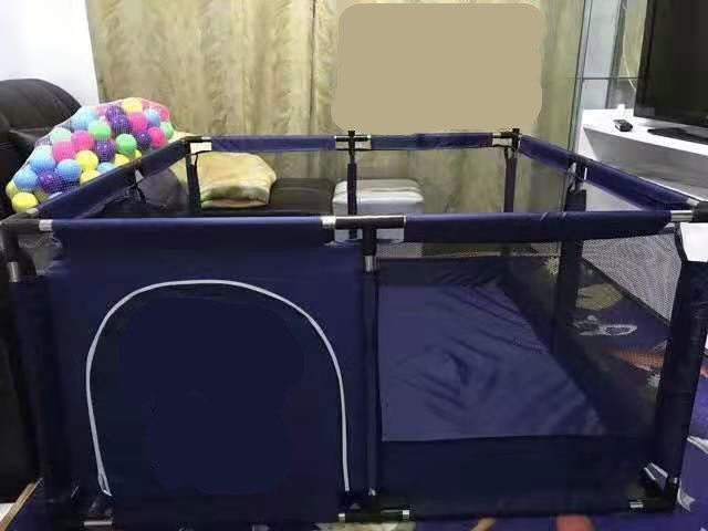 Barras de juegos transfronterizas domésticas cubiertas piscina marina barras de protección para bebés cancha de fútbol rack de baloncesto cerca de juegos para niños