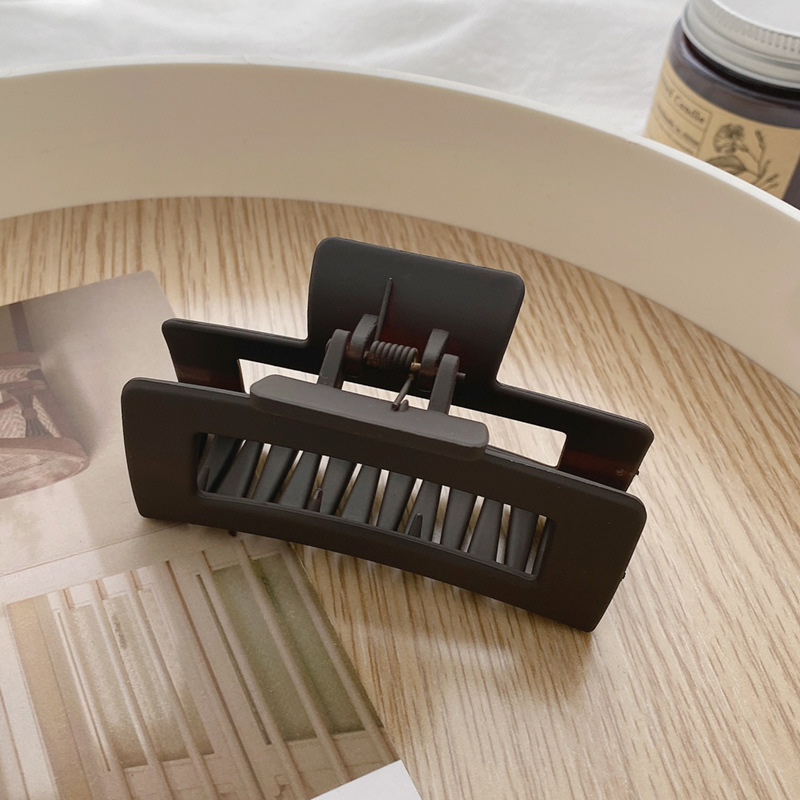 13cm Volumen de pelo clip de tiburón grande clip de pelo cuadrado de nuevo cabeza clip de pelo tocado updo clip de pelo chica