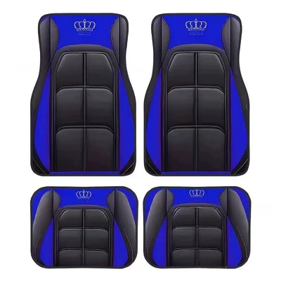 and Passenger, Dirt-Resistant Non-Slip Floor Mats, Avtomobil döşəmə paspasları - pf-car-floor-mats-11-4565cm-front-row-two-pieces