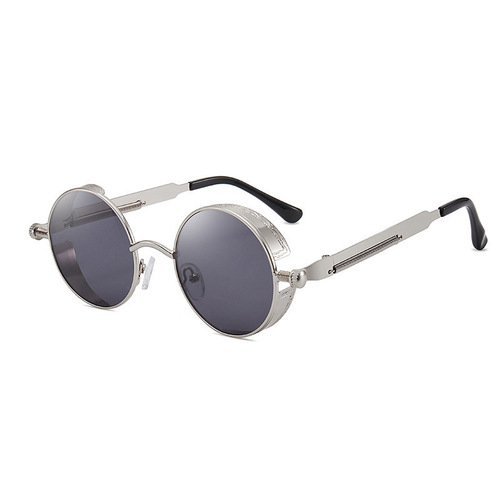 Street style hip-hop sun glasses, retro punk series, unisex, stylish wind shield glasses.