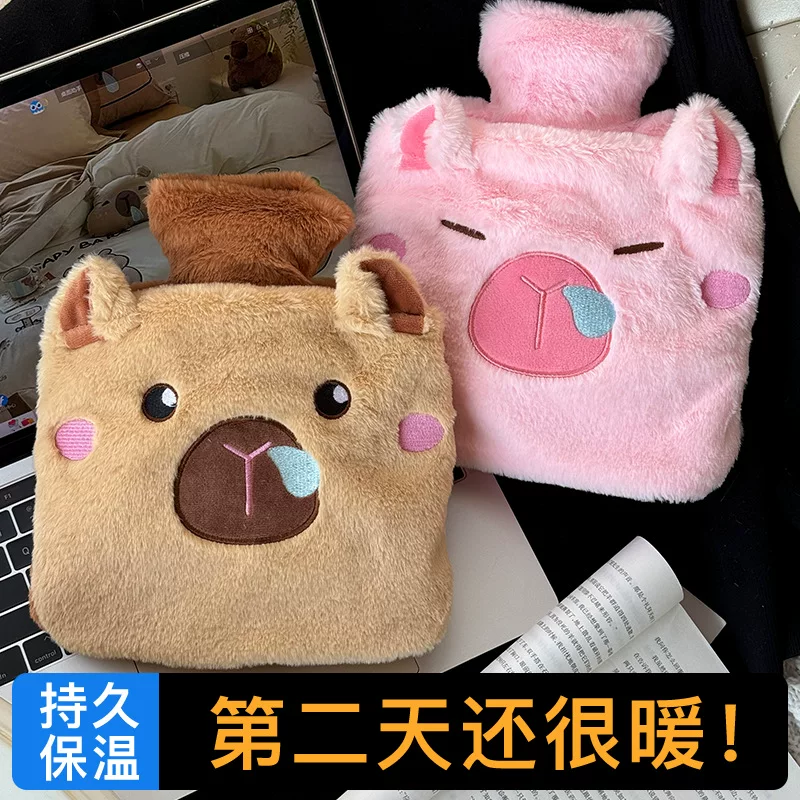 Three dimensional cartoon water container PVC, with embroidery, increased thickness