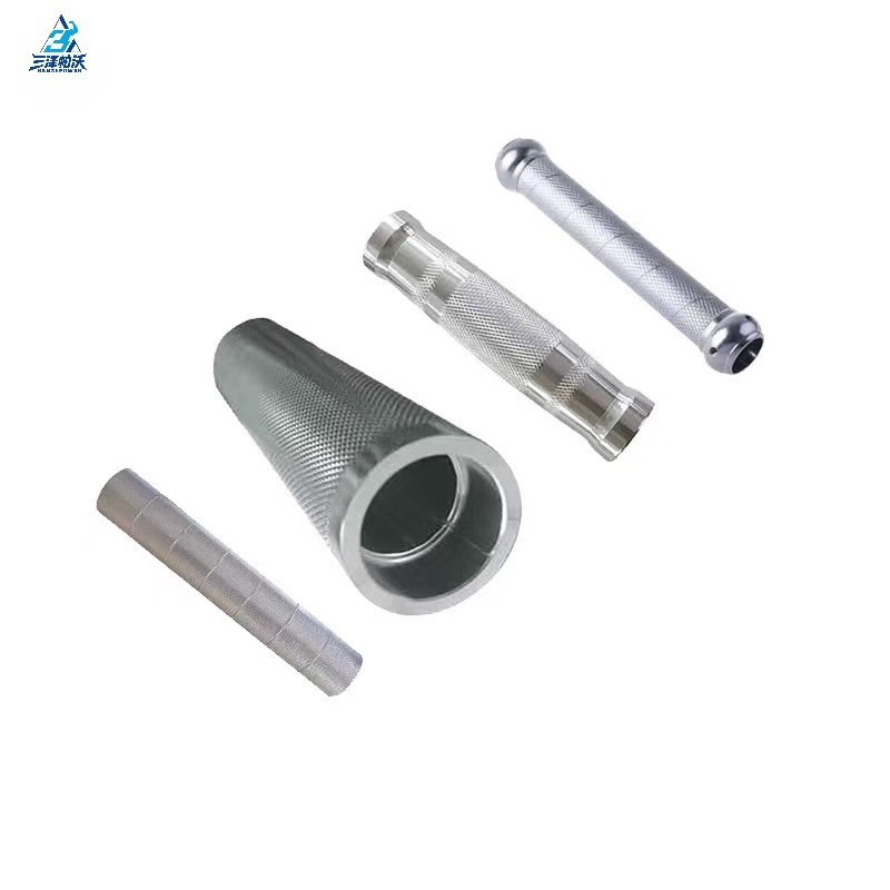 Accesorios para equipos de fitness Life Fitness Big Flying Bird Qiaoshan, mango curvo acanalado de aleación de aluminio