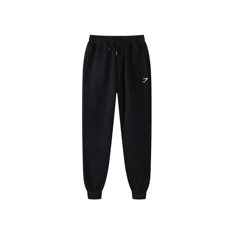 Gymshark New Casual Sports Sweatpants Cotton Fleece Slim Casual Fashion Trendy Men's Long Pants