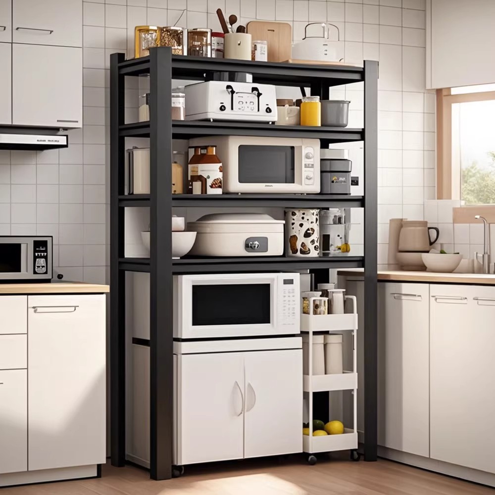 Kitchen Storage Rack, Disinfection Cabinet, Freestanding Small Refrigerator, Microwave Oven Stand, Tall Rack, Under-Counter Oven, Cupboard Shelf