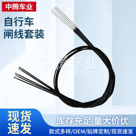 山地自行车带管闸线套装自行车刹车线变速线单车定制尺寸闸线套装