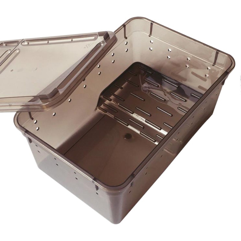 Special feeding box for angle frog amphibious feeding box guard Palace eyelash angle spider insect turtle player snake anti-escape feeding box