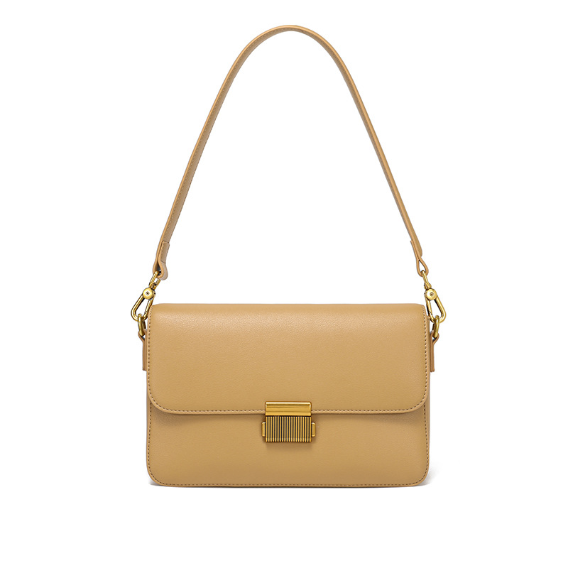 Echtes Leder Damen Schulter- Und Umhängetasche Hochwertiges Design_voghion.com
