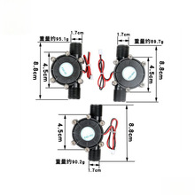水力发电机微型12v5V12V直流稳压试验10w式微龙头大功率小型管道