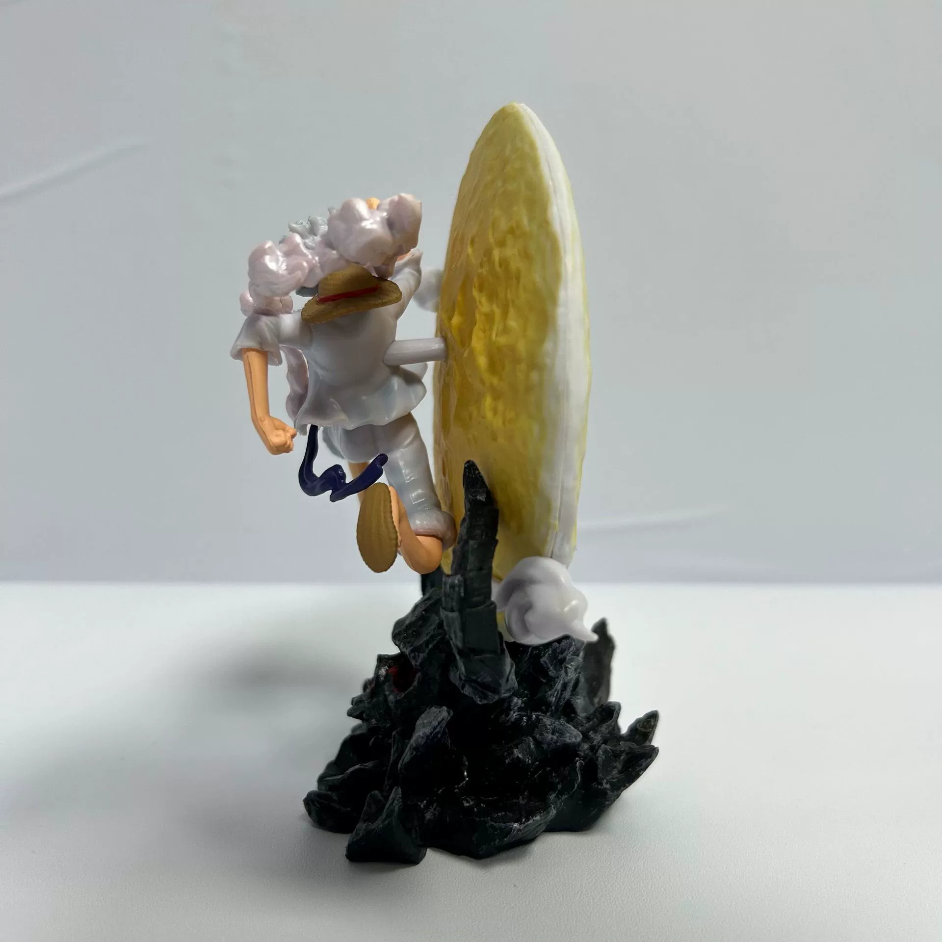 One Piece GK Ghost Island Benyun Nika to Fei Sun God Moon Luffy scene statue model